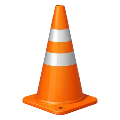 Traffic Cone sticker