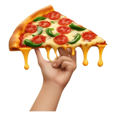 Me eating a slice of pizza  sticker