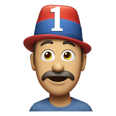 Number 1 idiot sticker