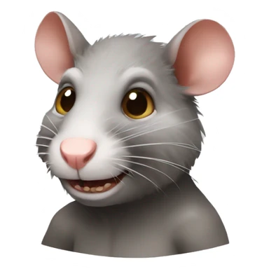 ugly rat sticker