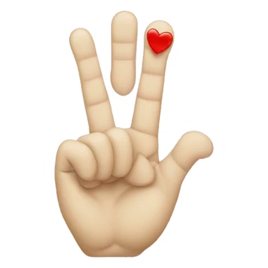 middle finger smiley face hearts sticker