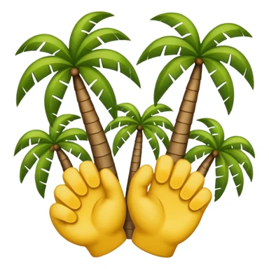Palms up together sticker