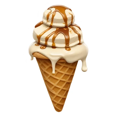 Biscoff icecream sticker