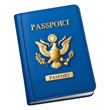 passport booklet sticker