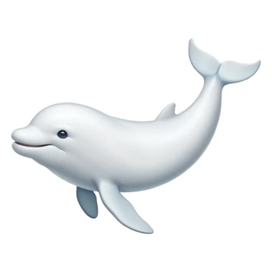 beluga whale sticker