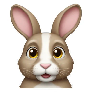 Bunny named ezra sticker