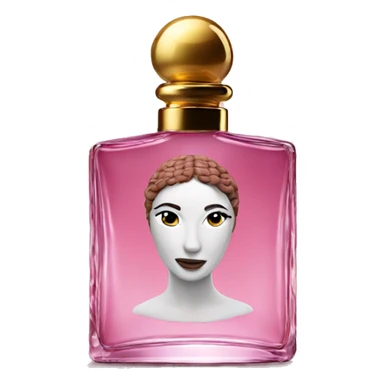 God is a woman perfume bottle sticker