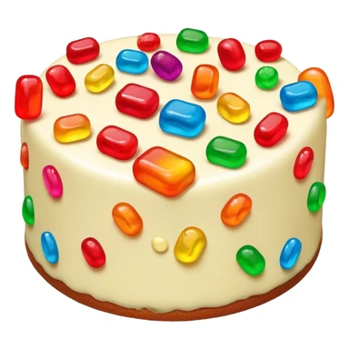 nerds gummy clusters candy cake colorful sticker