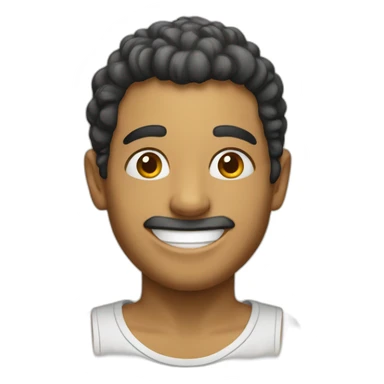 Happy Tunisian sticker