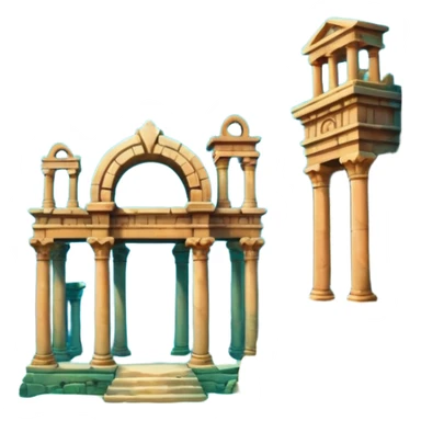 The Lost Island of Atlantis sticker