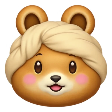 Make bun maska emoji sticker