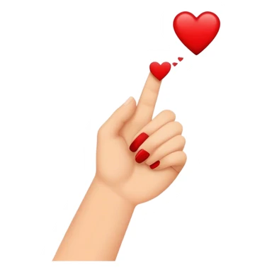 a red poster with "GO RED" text sticker