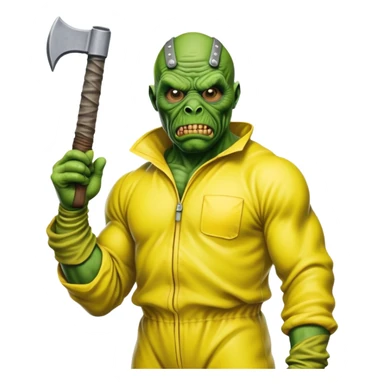 toxie from the toxic avenger sticker