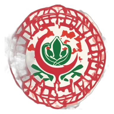 wydad morocco logo sticker