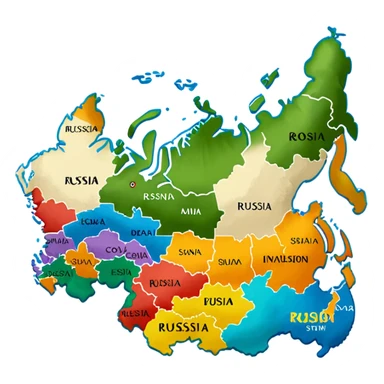 The territory is Russian sticker