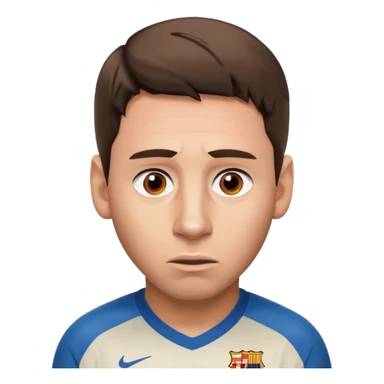 Messi that look like he have seen something weird sticker