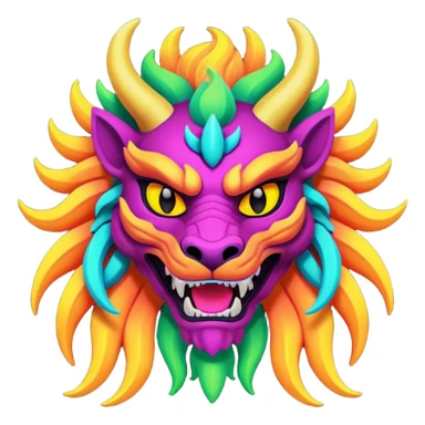 ketzalcoalt colores neon  sticker