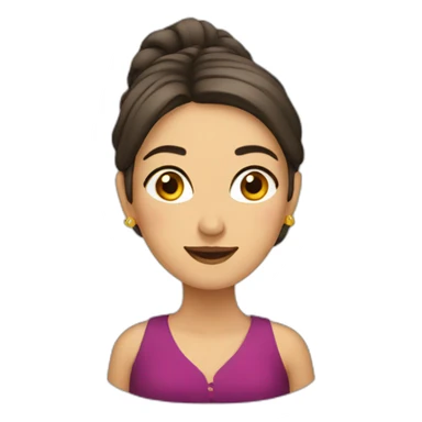 turkish lady sticker