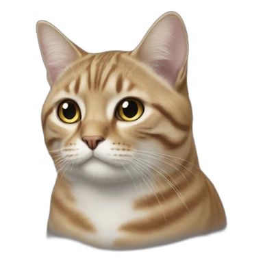 un gros chat sticker