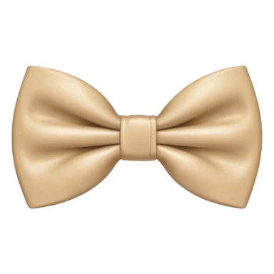 noeud papillon beige  sticker