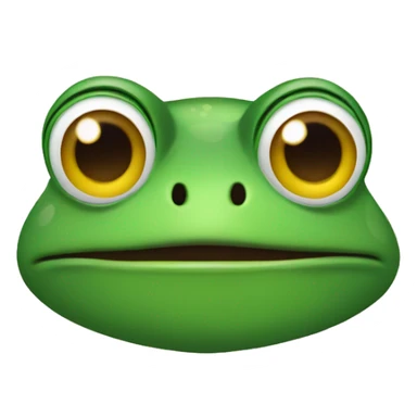 Frog on a trip to Ohio sticker