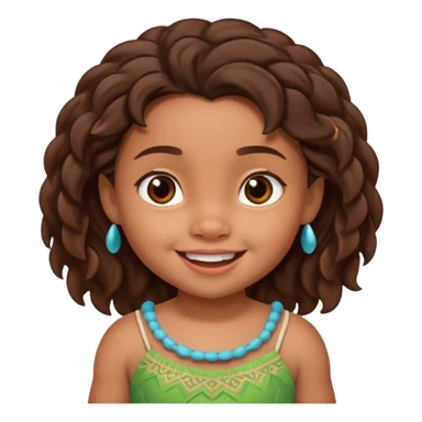 baby moana sticker