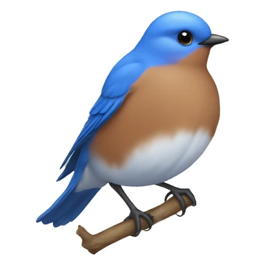 Bluebird sticker