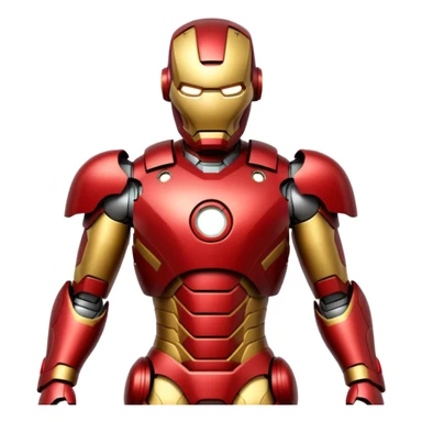 ıron man robot lookalike sticker