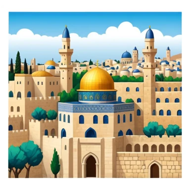 Jerusalem İsrael sticker