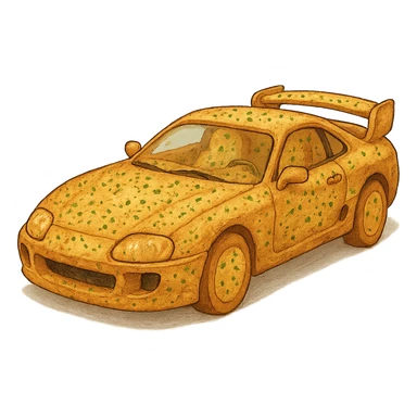 A supra, except it’s garlic bread  sticker