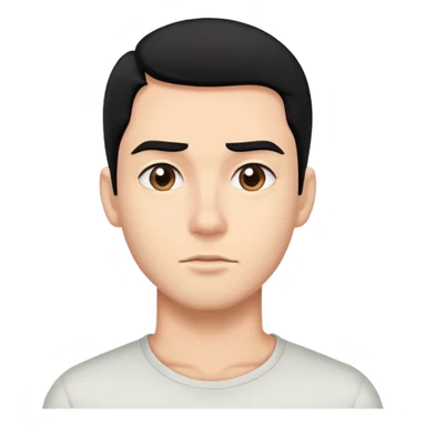 guy giving a side eye sticker