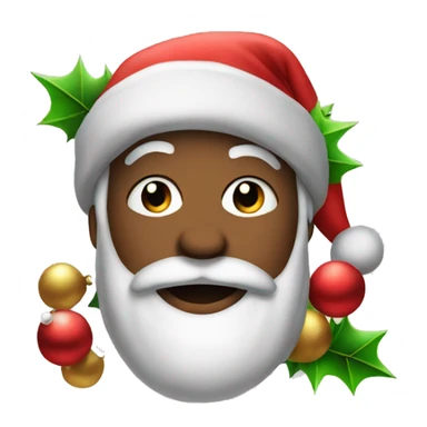 Aesthetic Christmas emoji sticker