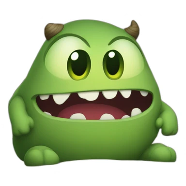 Le monstre sous mon lit sticker