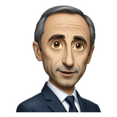 French politician Éric Zemmour sticker
