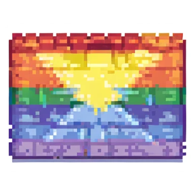 pride flag sticker