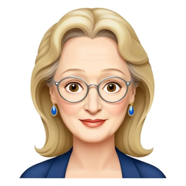 Meryl Streep sticker
