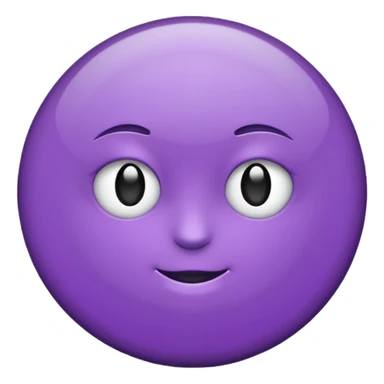 Rond violet normal sticker