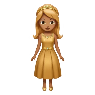 Female Butterscotch éclair combined  sticker