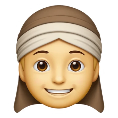 Emoji with Muslim cap sticker