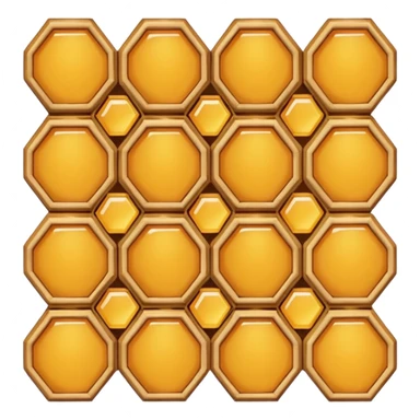 bee hive sticker