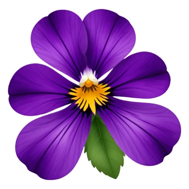 viola odorata sticker