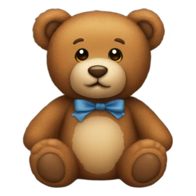 teddy bear sticker