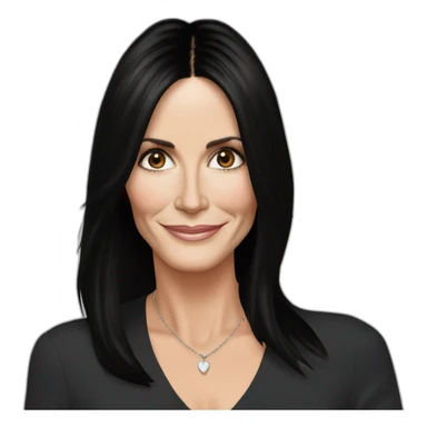 courteney cox sticker