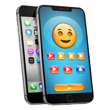 phone streaming sticker