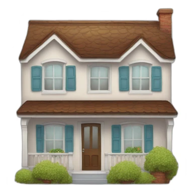 cozy house sparkles with cleanliness sticker