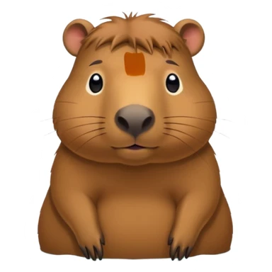 Capybara sticker