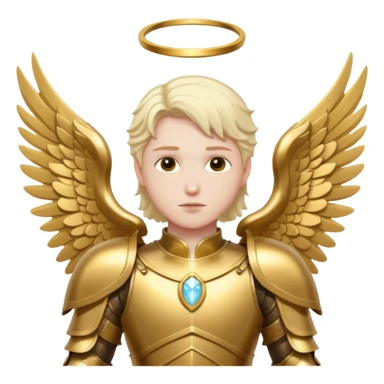 The angel tronos sticker