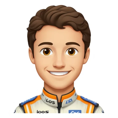 Lando Norris sticker