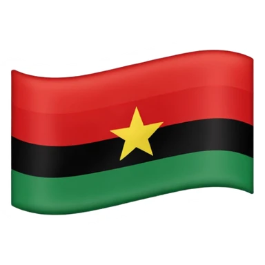 Pan African flag sticker