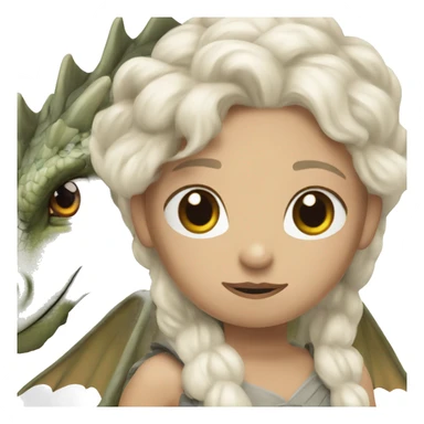 Daenerys dragons sticker